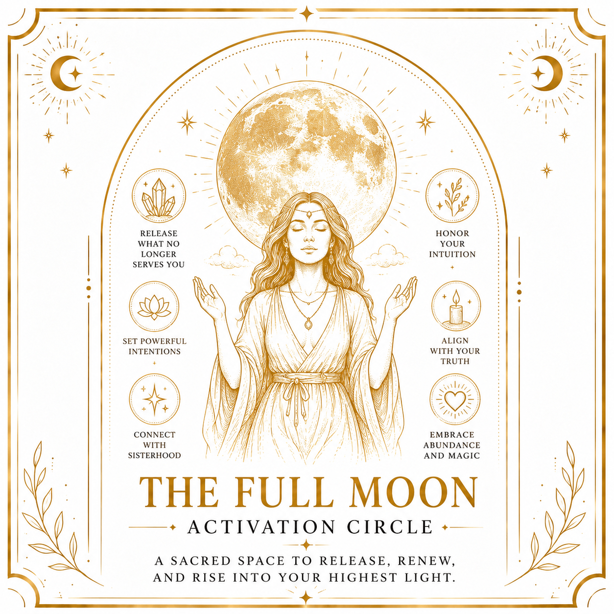 Full Moon Activation Circle